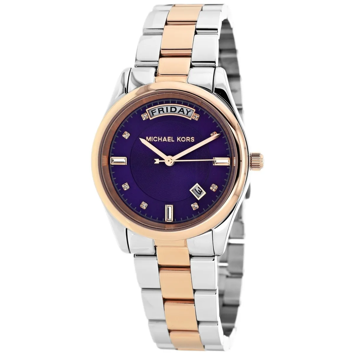 Zegarek MICHAEL KORS MK6072. Kwarcowy, Kolor PURPLE. Kobieta.