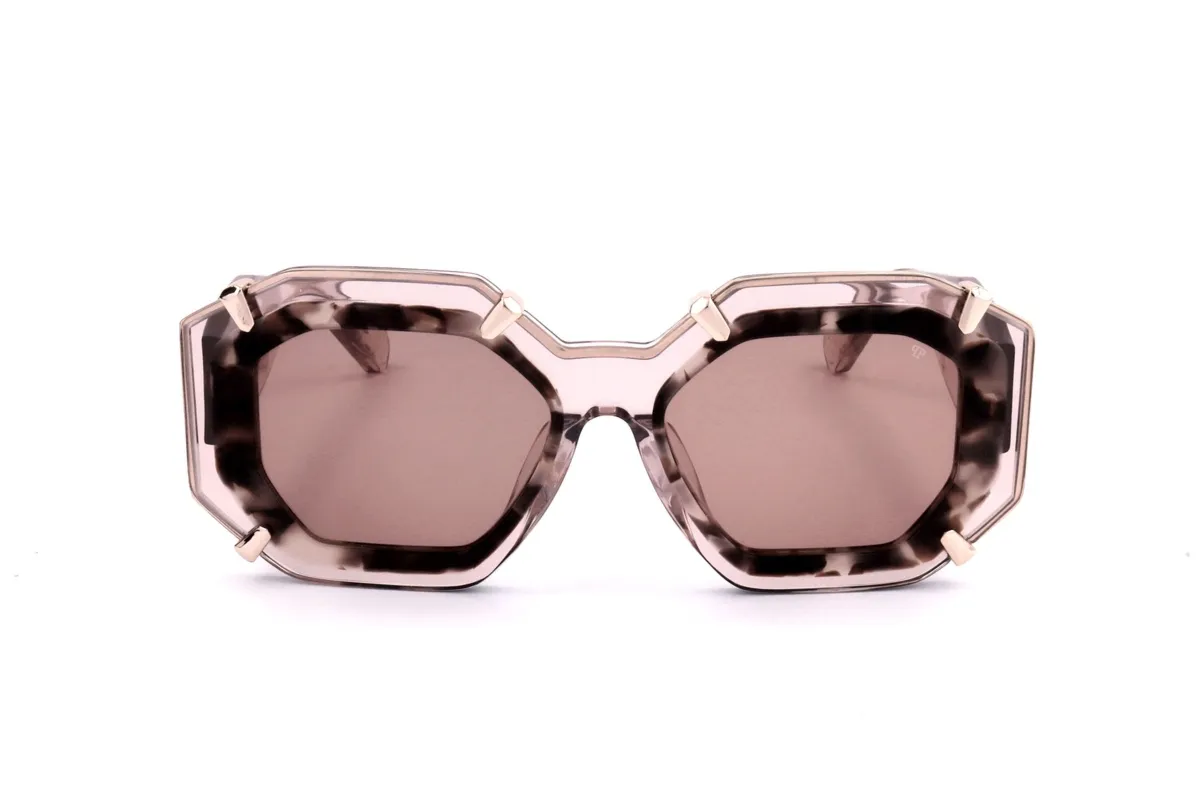 Okulary PHILIPP PLEIN SPP098V-0D48. Okulary przeciwsłoneczne, Kolor różowy. Kobieta.