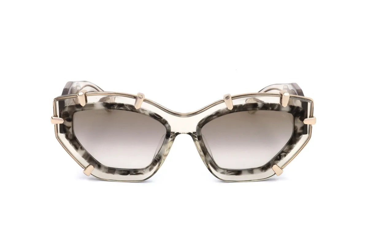 Okulary PHILIPP PLEIN SPP099V-7T1G. Okulary przeciwsłoneczne, Kolor beżowy. Kobieta.