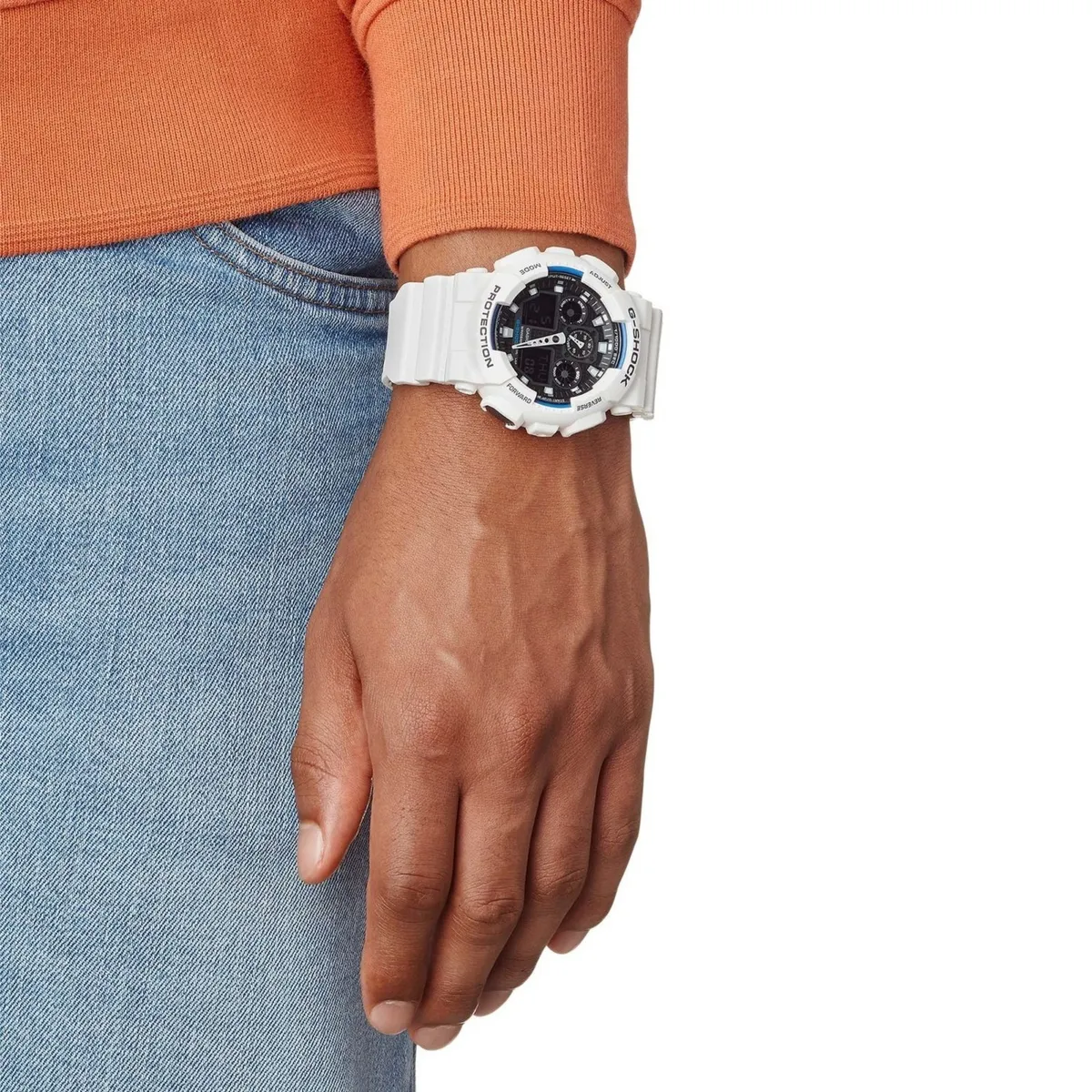 ZEGAREK MĘSKI CASIO G-SHOCK GA-100B-7AER (zd135g) + BOX