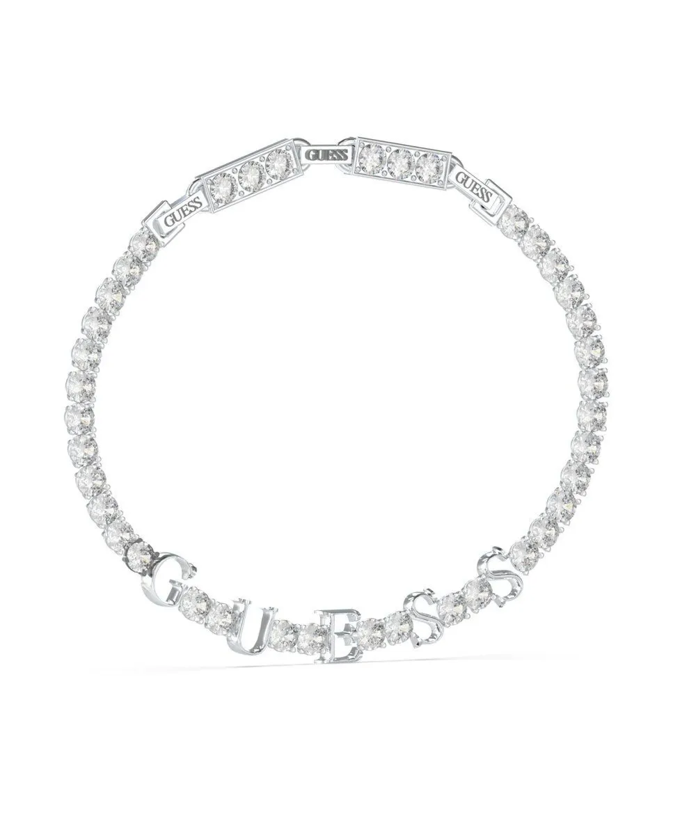 Biżuteria GUESS JUBB04218JWRH. Bransoletka, Kolor szary. Kobieta.