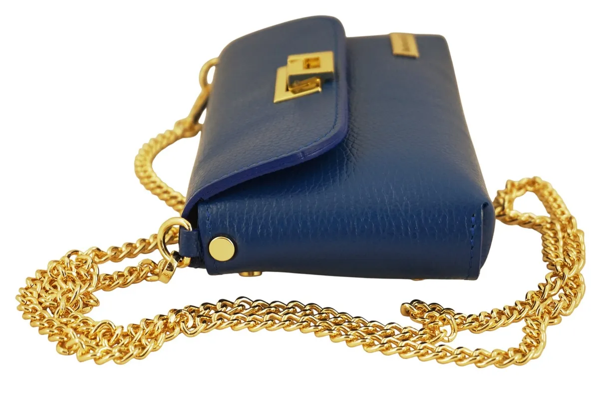 Elegancka torebka wieczorowa Barberinis - Chabrowa