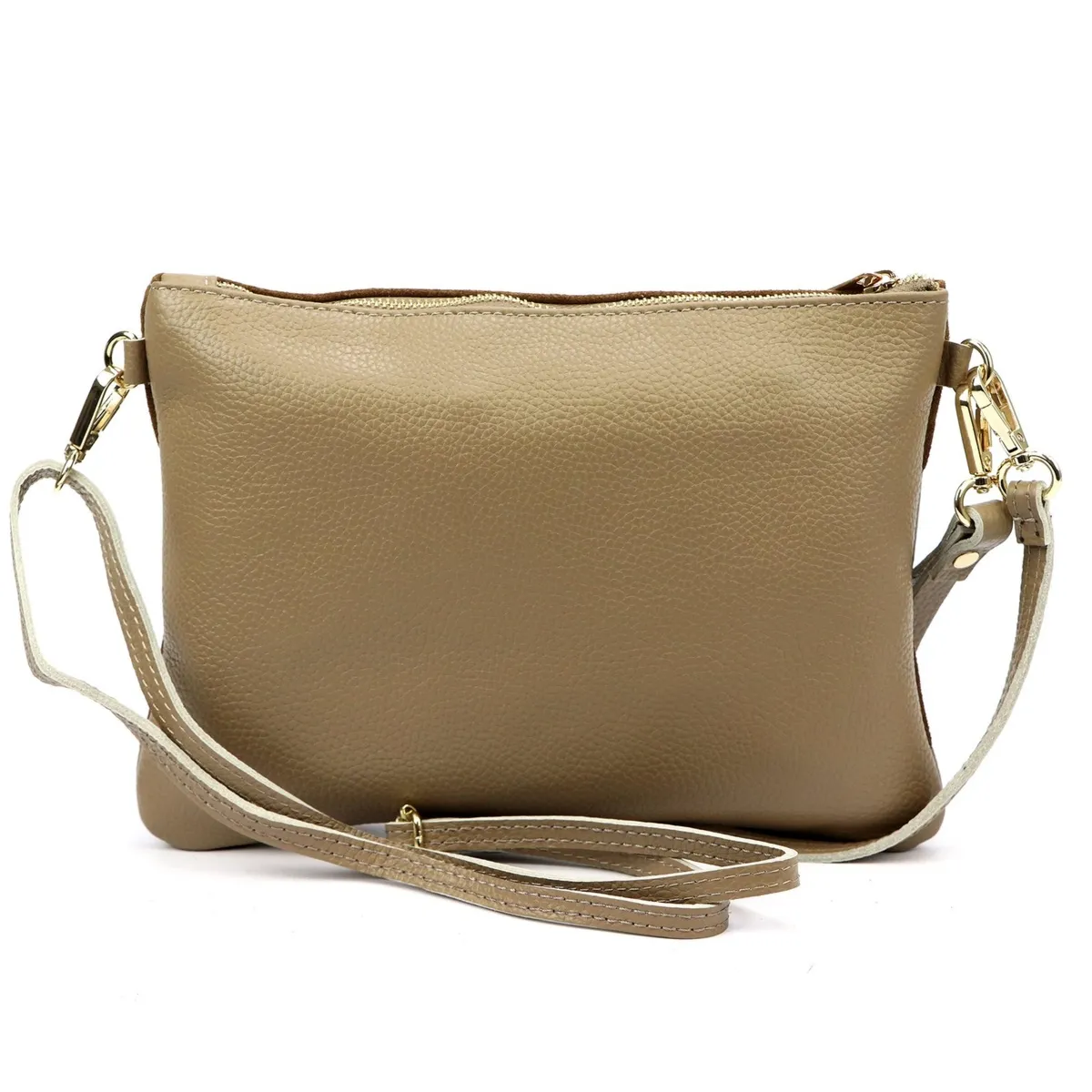 Damska listonoszka wzór szachownica torebka skórzana przez ramię Luka