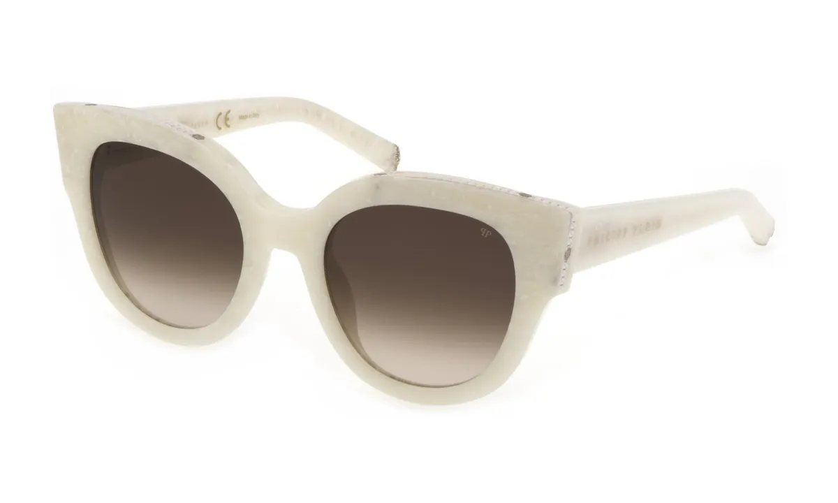 Okulary PHILIPP PLEIN SPP026S5309YL. Okulary przeciwsłoneczne, Kolor beżowy. Kobieta.