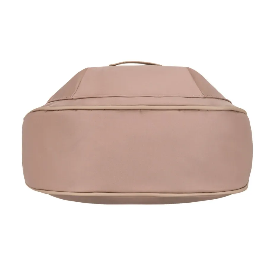 Listonoszka damska z nylonu w różowym kolorze, zamykana suwakiem - Peterson