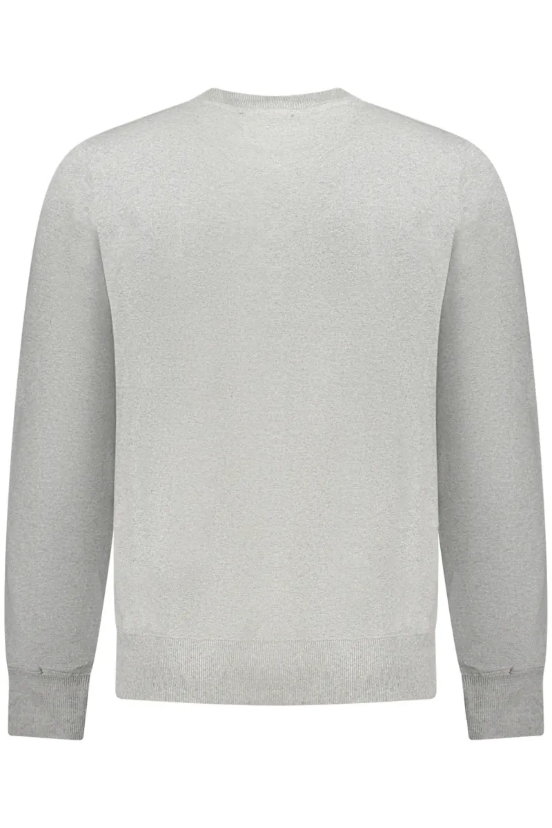 MĘSKA BLUZA Z ROZPINANYM NA ZAMEK AKADEMII WOJSKOWEJ, SZARA