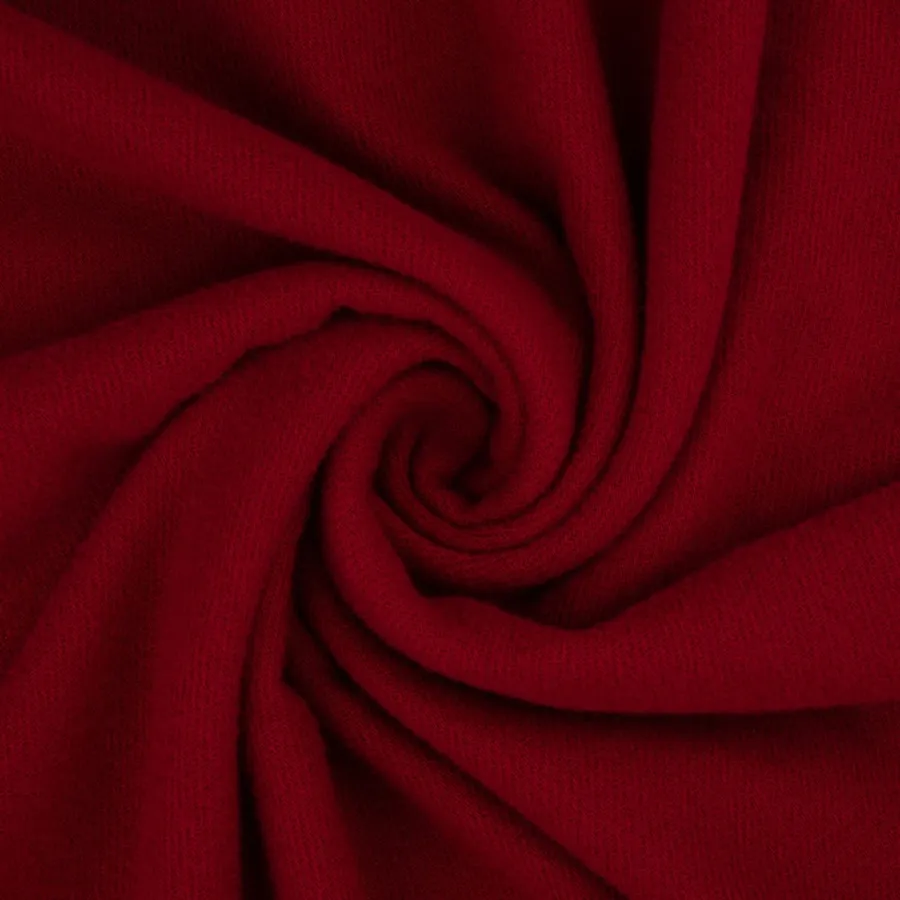 Elegancki, czerwony szalik damski z poliestru - Peterson