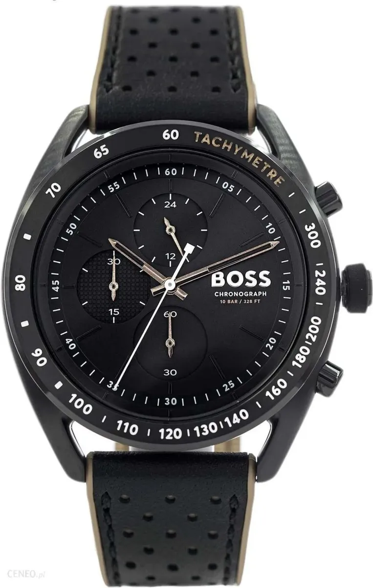 Zegarek HUGO BOSS 1514022. Kwarcowy, Kolor czarny. Mężczyzna.