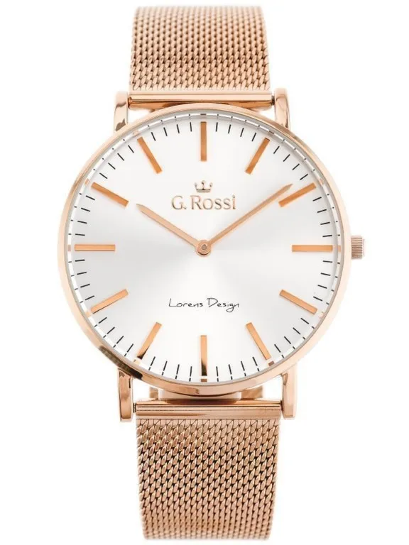 ZEGAREK G. ROSSI - 11989B6-3D3 (zg820d)  + BOX