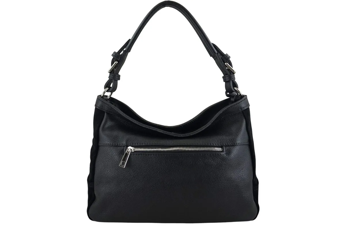 Torebka Barberinis zamszowa klasyczna - Czarna