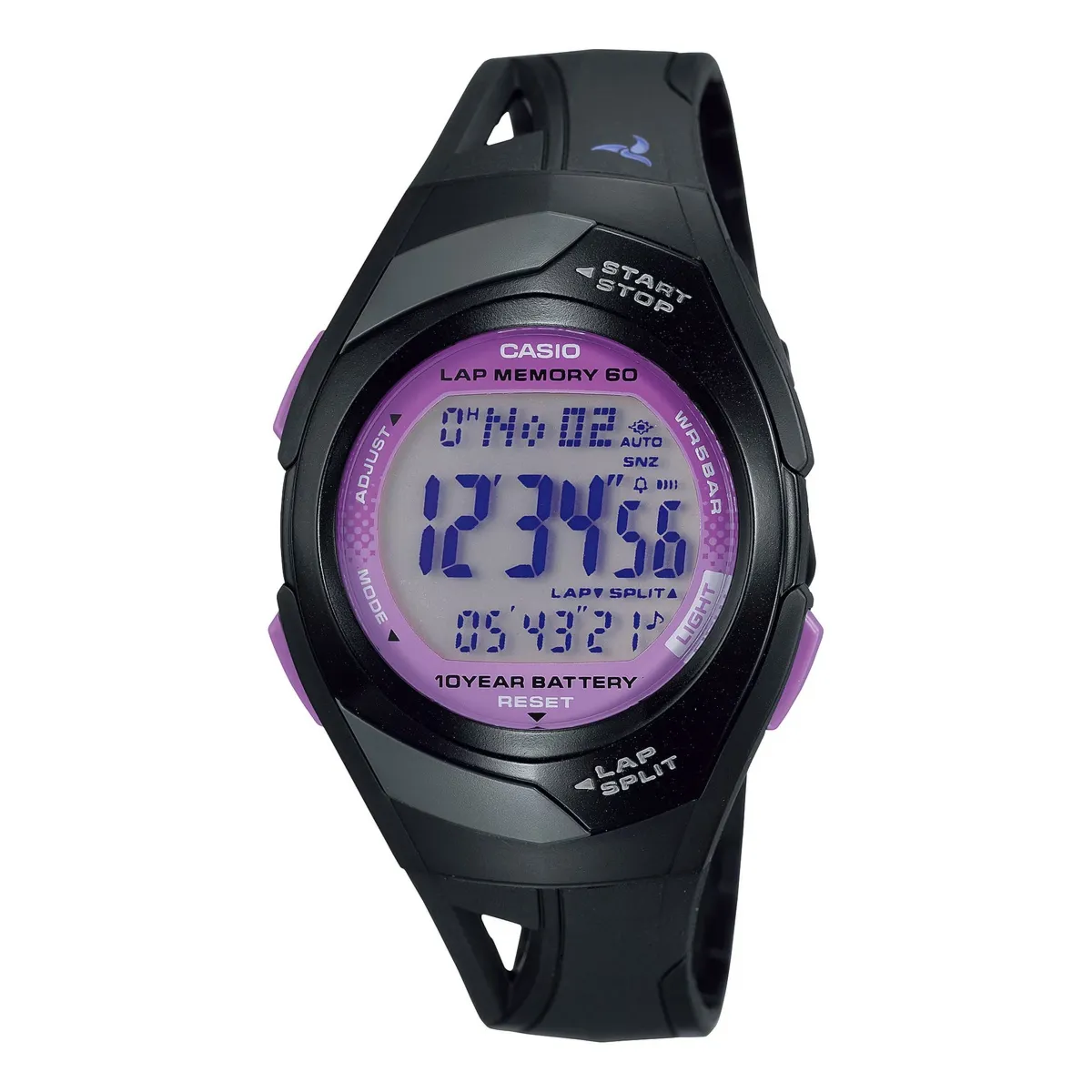 Zegarek CASIO STR-300-1CEG. Kwarcowy, Kolor PURPLE. Kobieta.