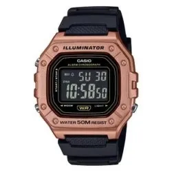 Zegarek CASIO W-218HM-5BVEF. Kwarcowy, Kolor czarny. Unisex.