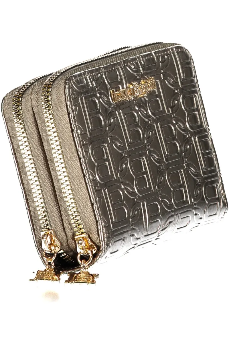 SZARY PORTFEL DAMSKI LAURA BIAGIOTTI