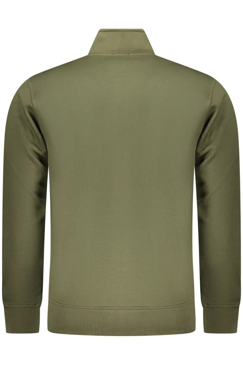 MĘSKA BLUZA Z ROZPINANYM NA ZAMEK RIFLE W KOLORZE ZIELONYM