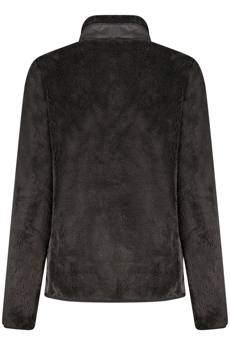 Norway 1963 CZARNA BLUZA DAMSKA Z ROZPINANYM NA ZAMEK