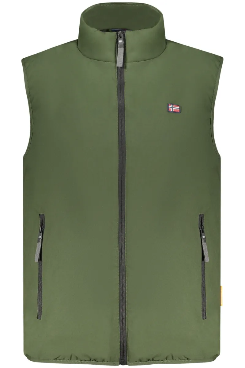 Norway 1963 MĘSKA ZIELONA KURTKA BEZ RĘKAWÓW