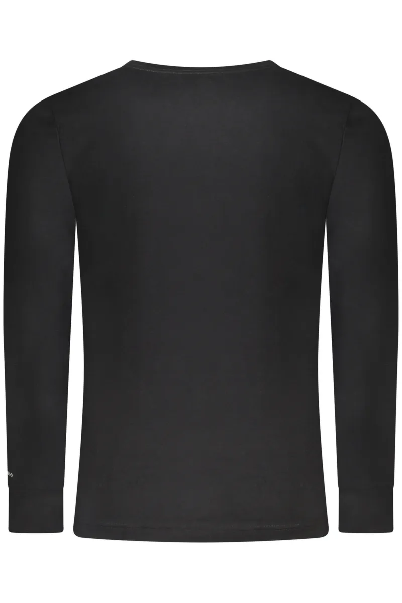 CZARNA KOSZULKA Z DŁUGIM RĘKAWEM CONVERSE DLA DZIECI