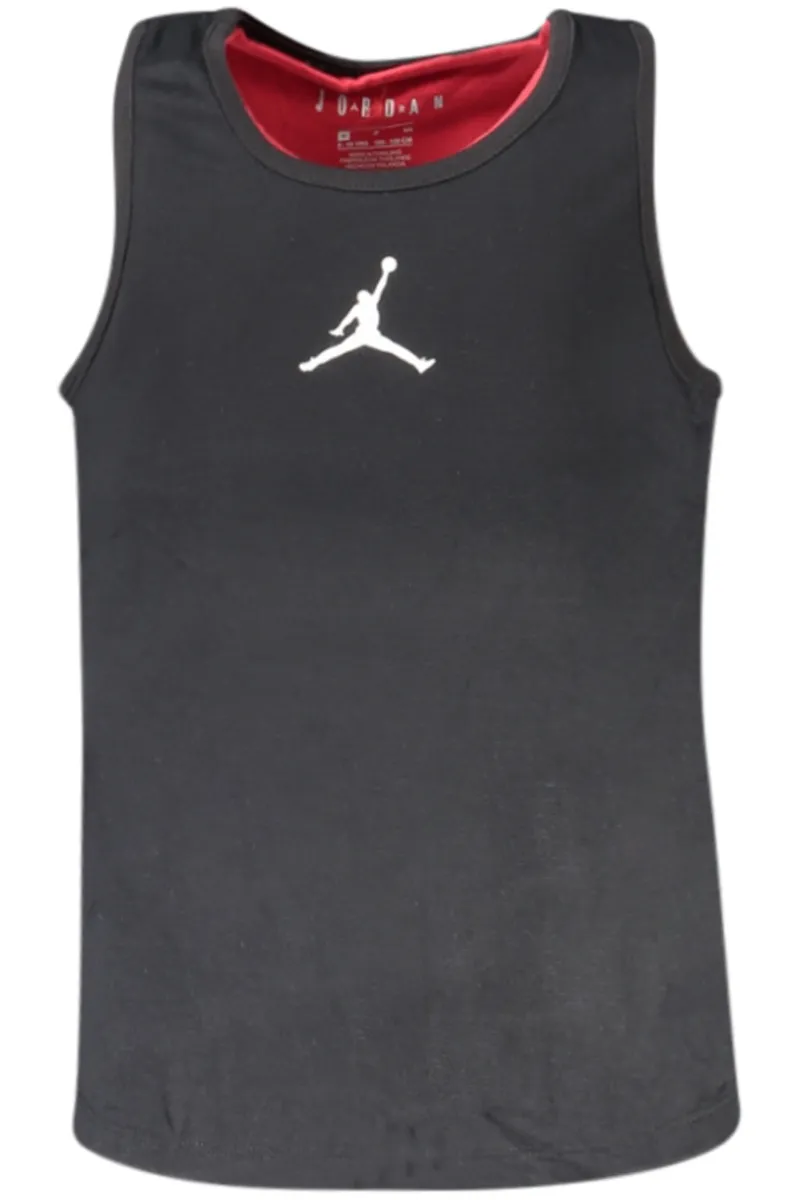 JORDAN DZIEWCZĘCY CZARNY TANK TOP
