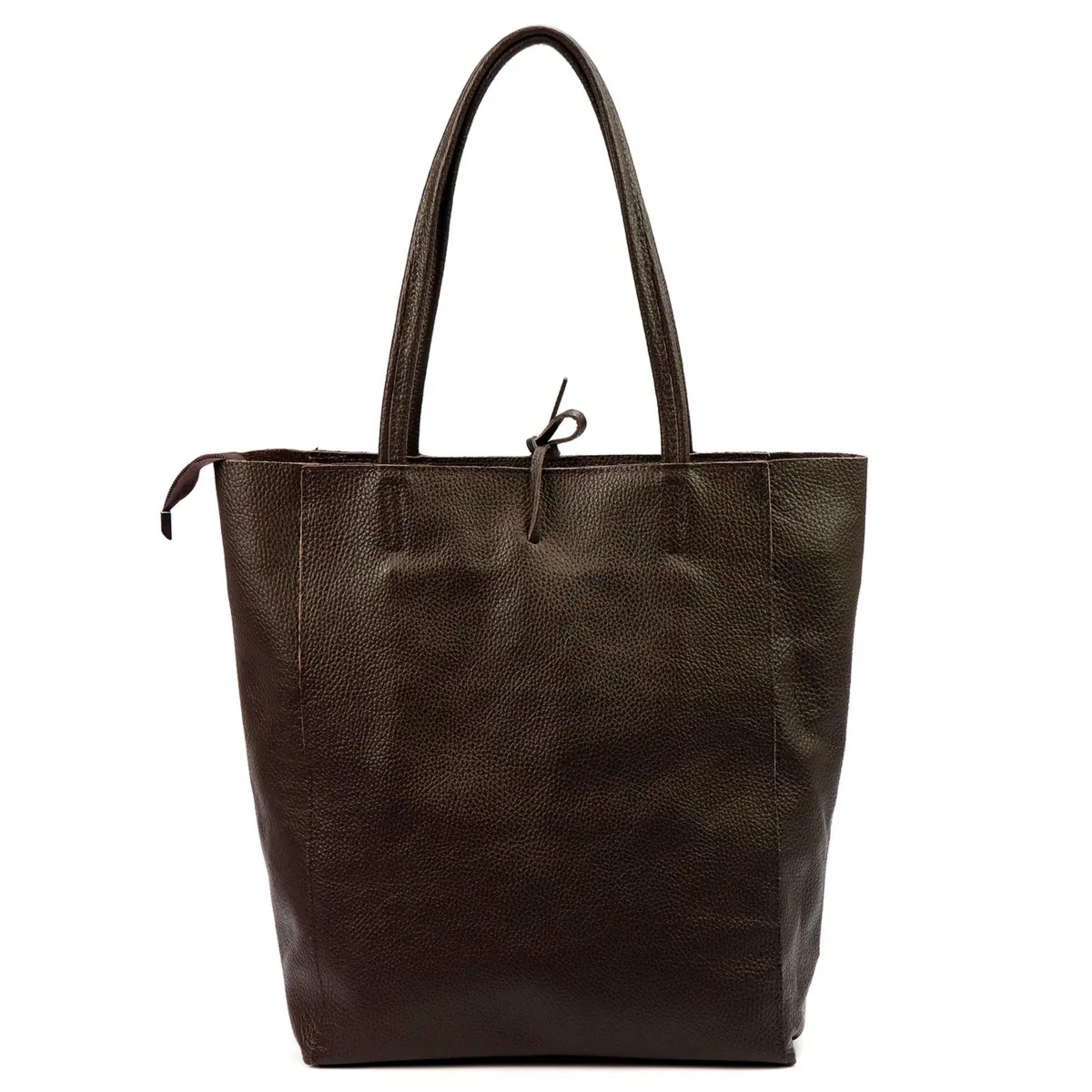 Patrizia damska shopperbag skóra naturalna duża torebka na ramię troczek