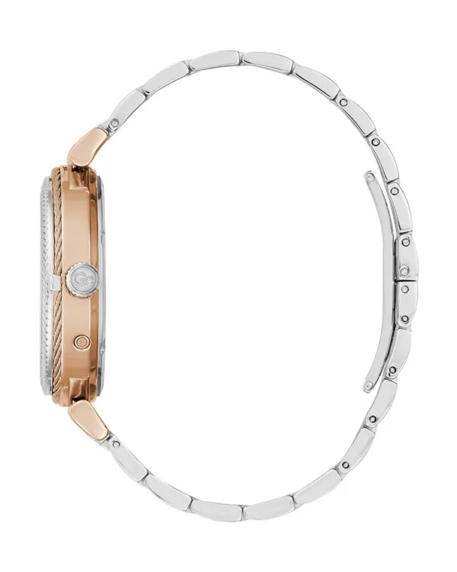 Zegarek GC Y76001L1MF. Kwarcowy, Kolor szary. Kobieta.