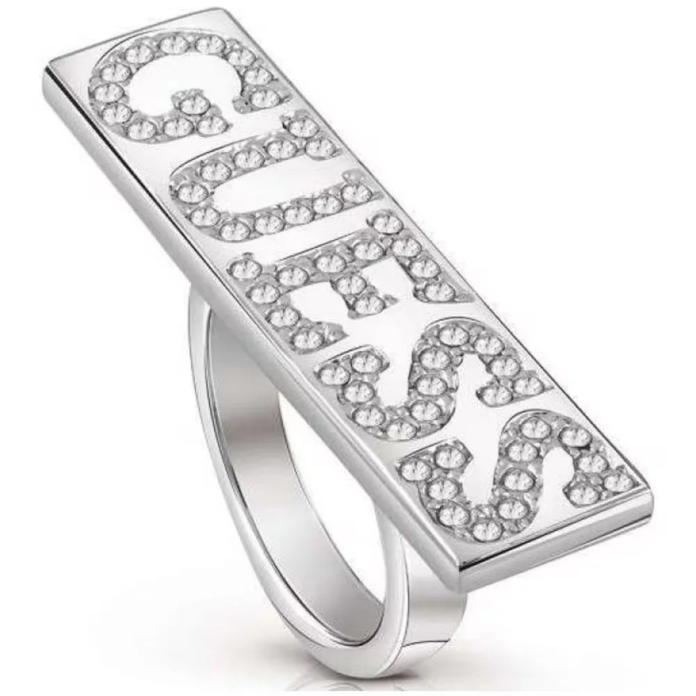 Biżuteria GUESS UBR82007-54. Pierścionek, Kolor szary. Kobieta.