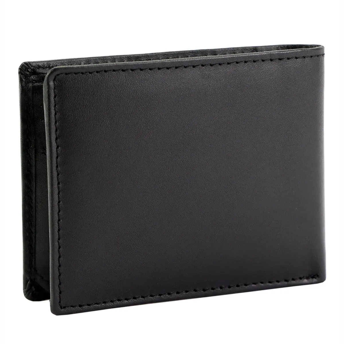 Nordee portfel męski skóra naturalna poziomy przezroczyste przegrody