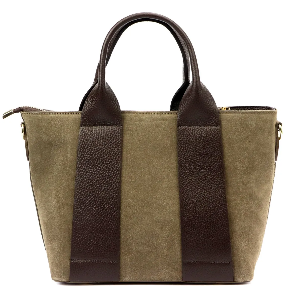 Vera Pelle damska shopperbag skóra naturalna kuferek z organizerem stylowy