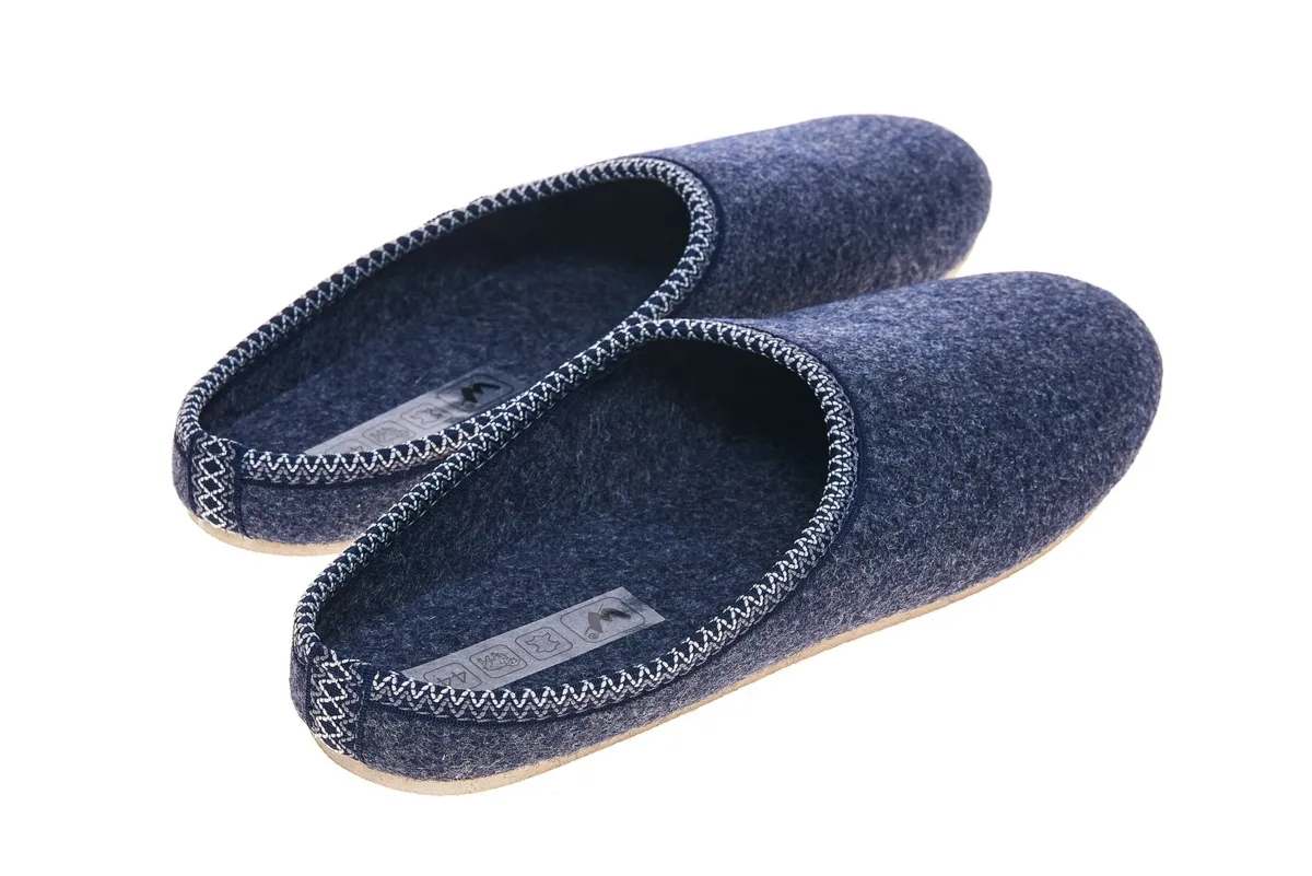 Wójciak Podhale Bambosze materiał filc 100% domowe kapcie zabudowane