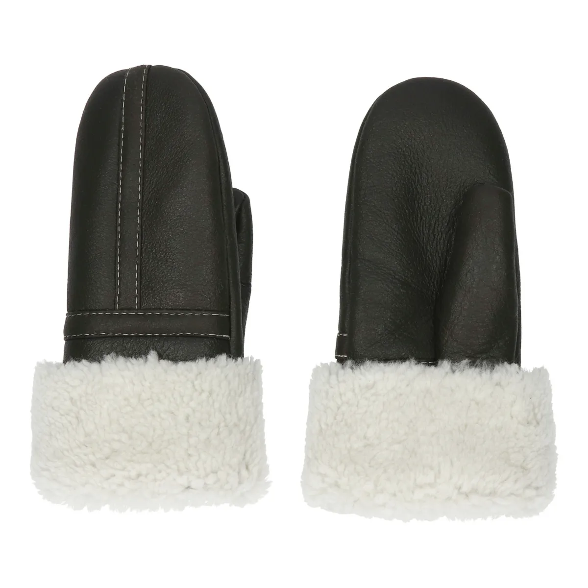 Ciepła damska rękawiczka z jednym palcem, kożuchowa Podhale