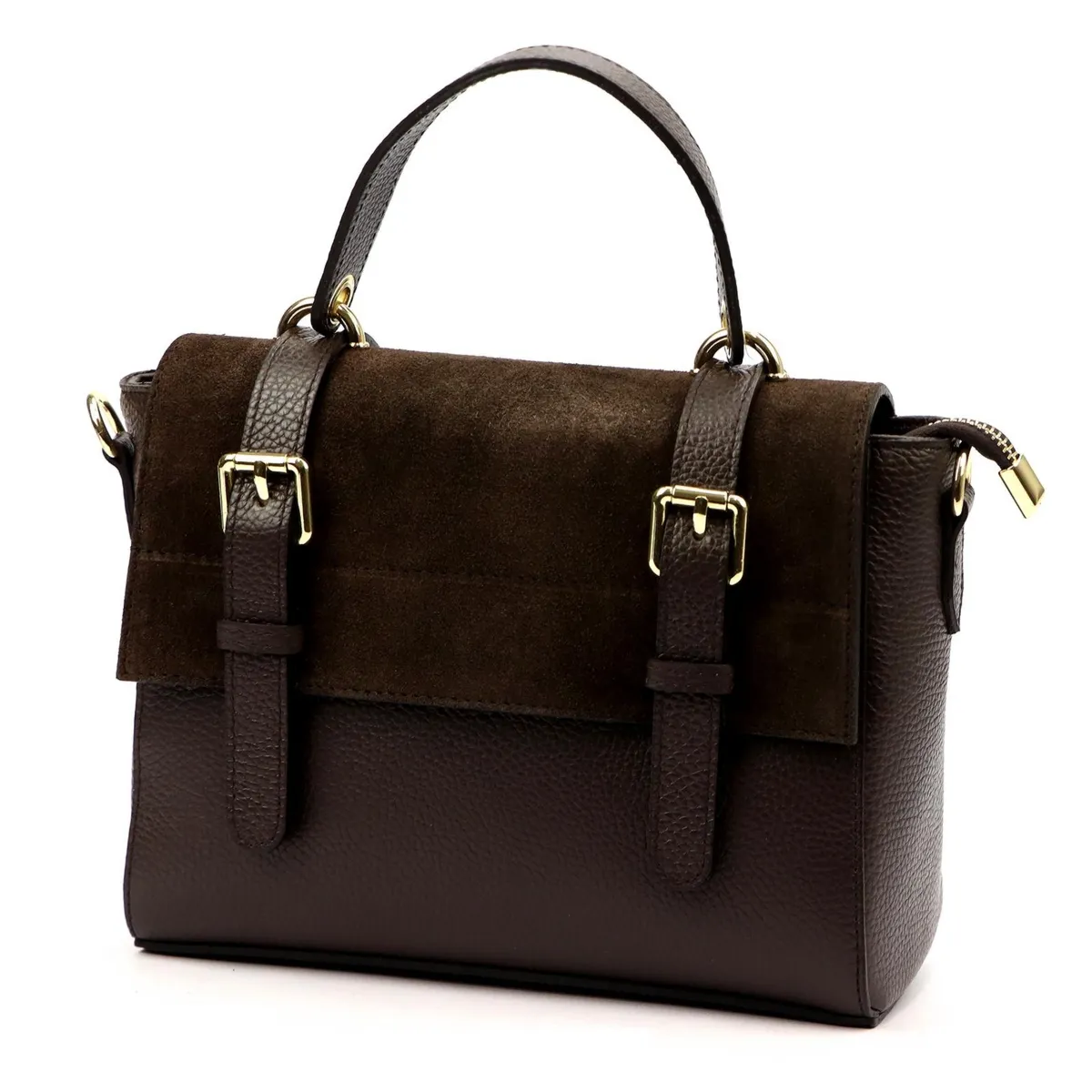 Luka klasyczna damska listonoszka ze skóry naturalnej torebka na ramię