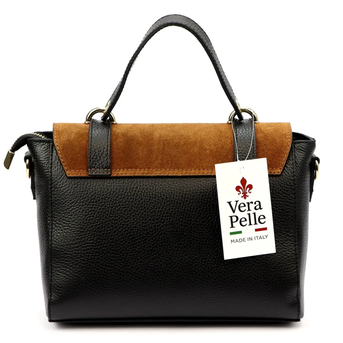 Luka klasyczna damska listonoszka ze skóry naturalnej torebka na ramię