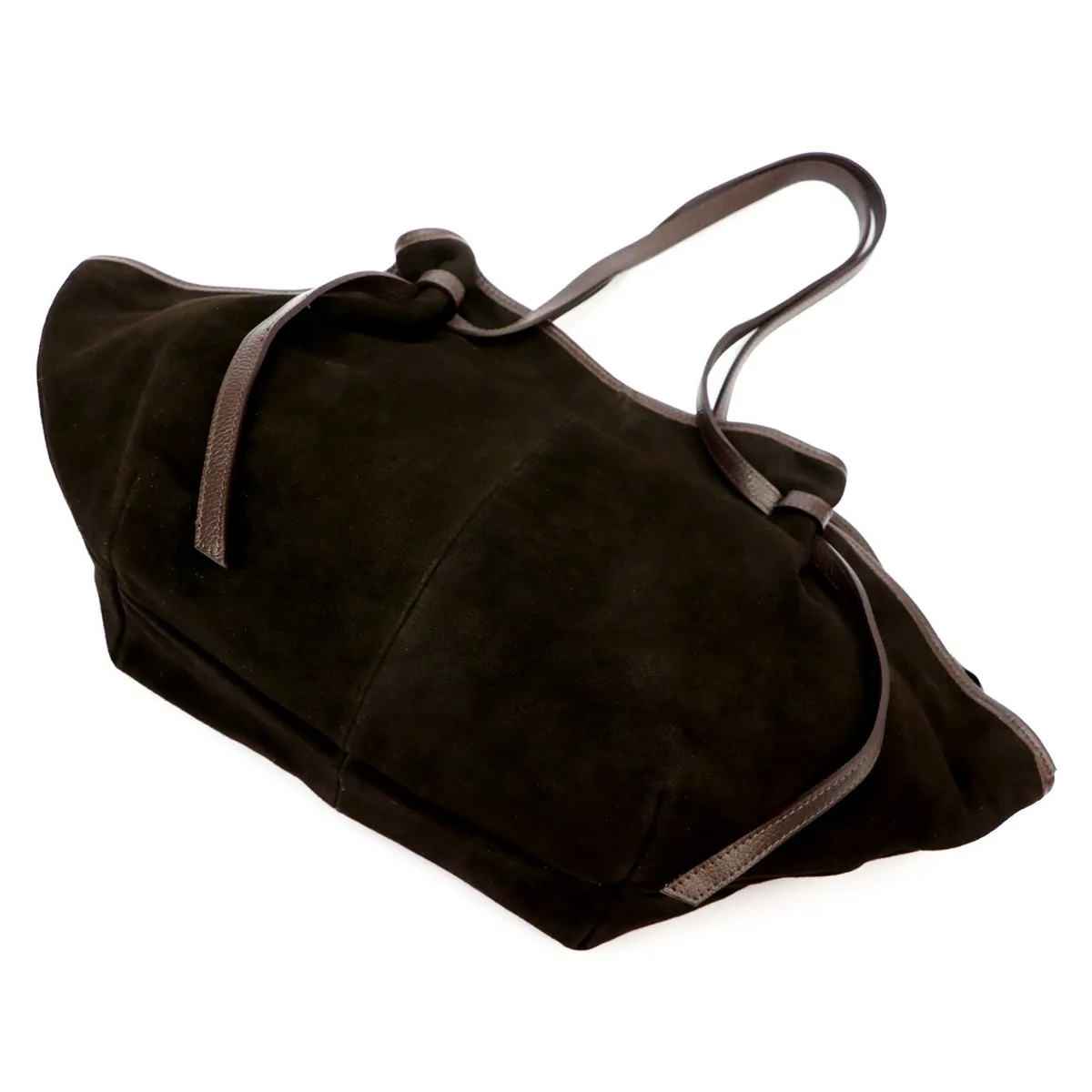 Vera Pelle damska shopperbag skóra naturalna miękka duża torebka na ramię