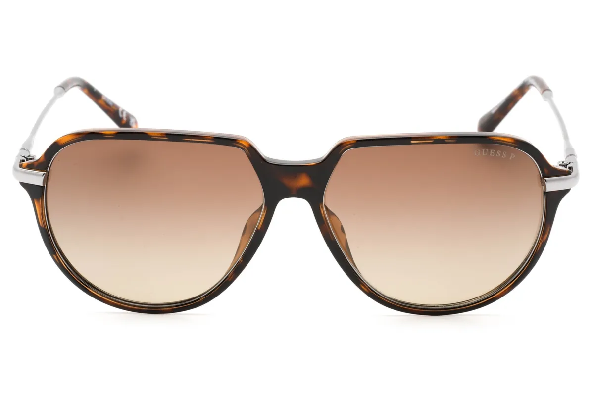 Okulary GUESS GU00067-52H. Okulary przeciwsłoneczne, Kolor brązowy. Mężczyzna.