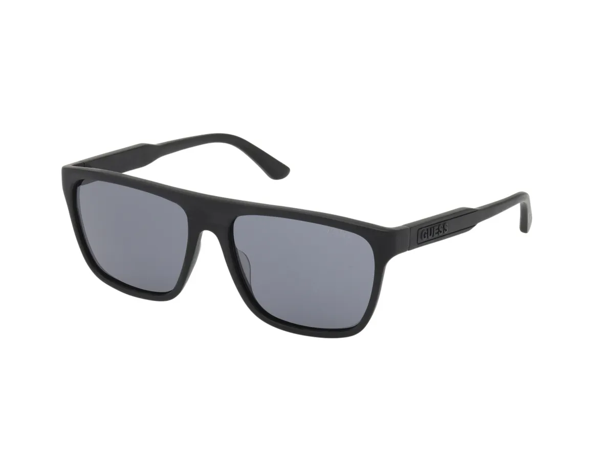 Okulary GUESS GF00048-5902A. Okulary przeciwsłoneczne, Kolor czarny. Mężczyzna.