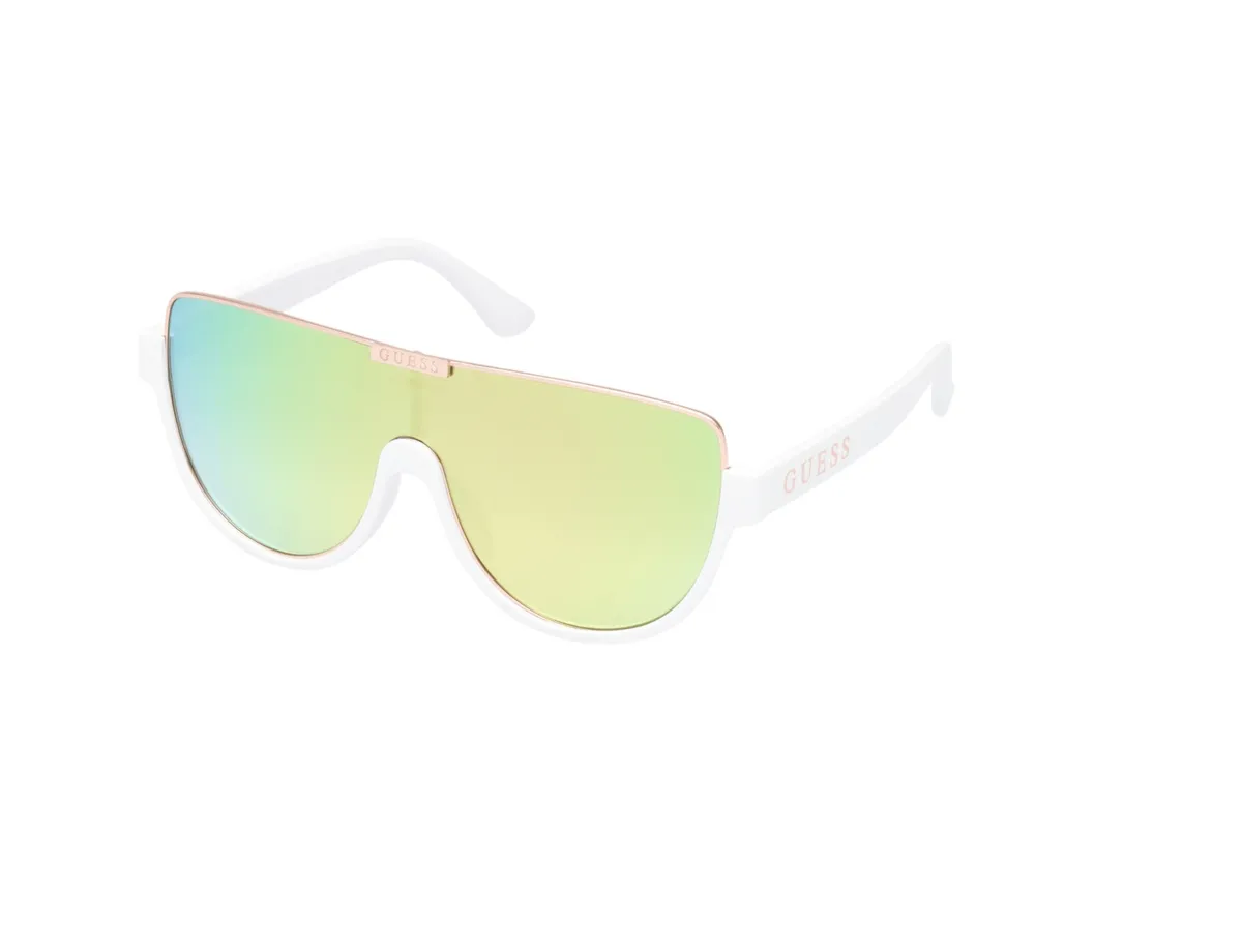 Okulary GUESS GO00033-0021B. Okulary przeciwsłoneczne, Kolor biały. Kobieta.