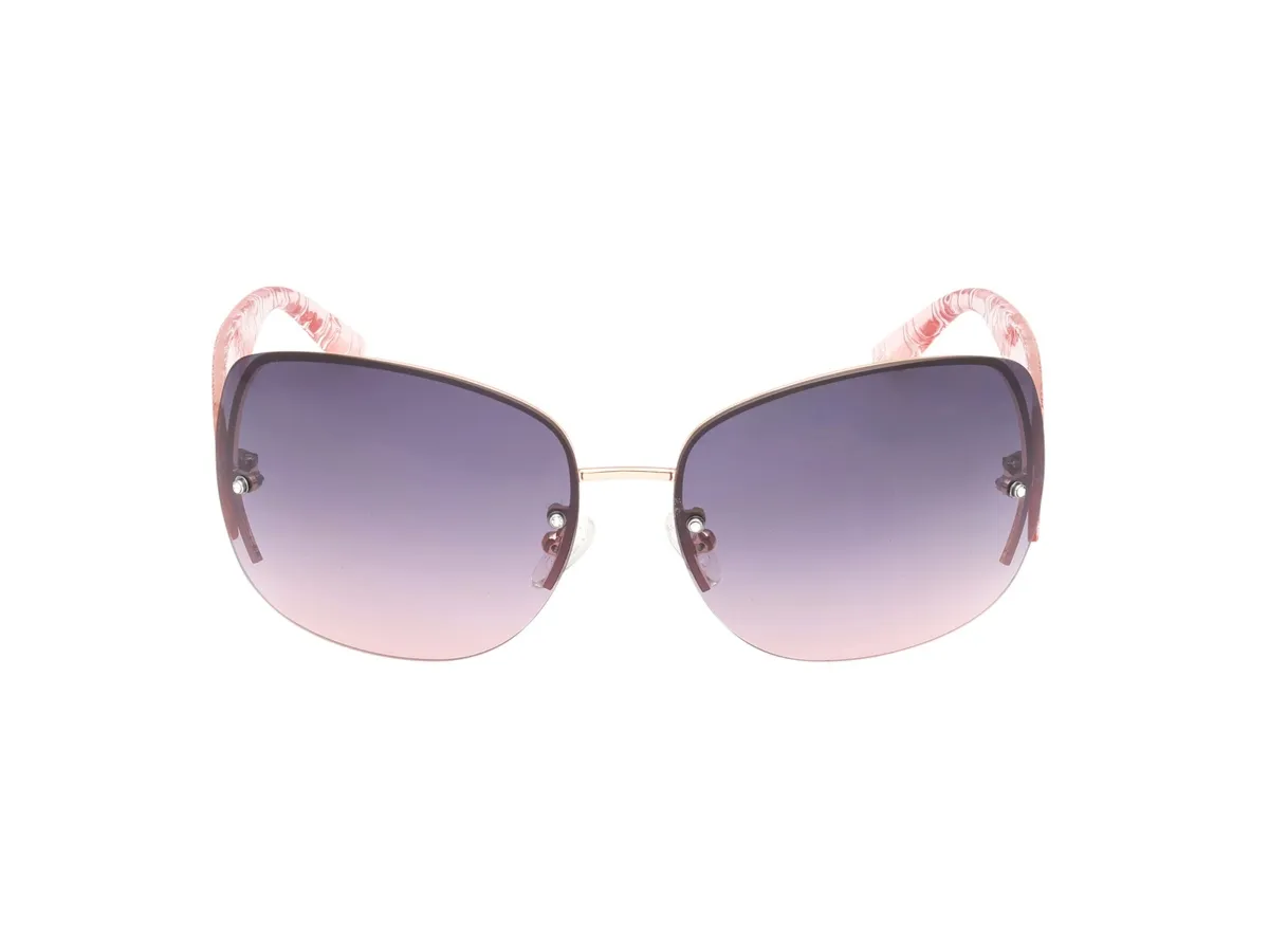 Okulary GUESS GO00034-6528B. Okulary przeciwsłoneczne, Kolor różowy. Kobieta.