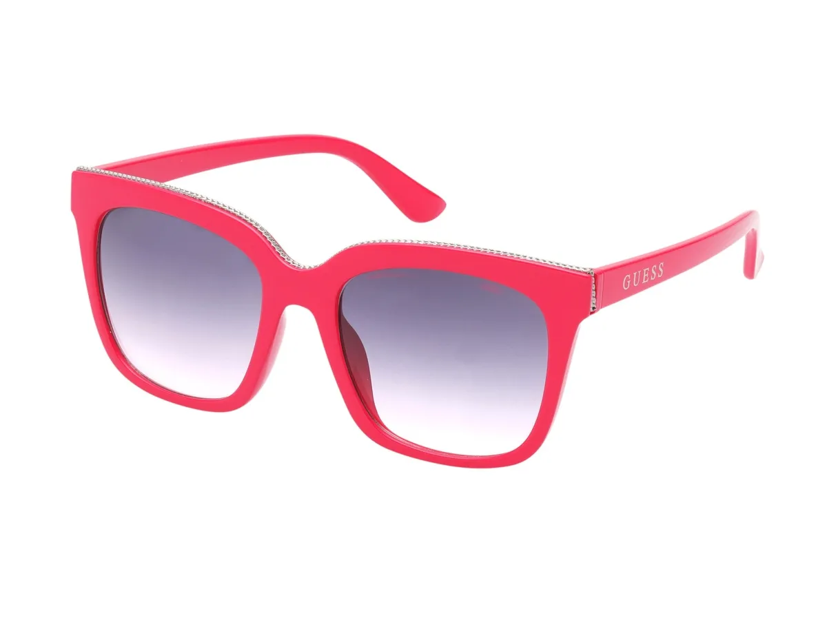 Okulary GUESS GO00045-5572B. Okulary przeciwsłoneczne, Kolor różowy. Kobieta.