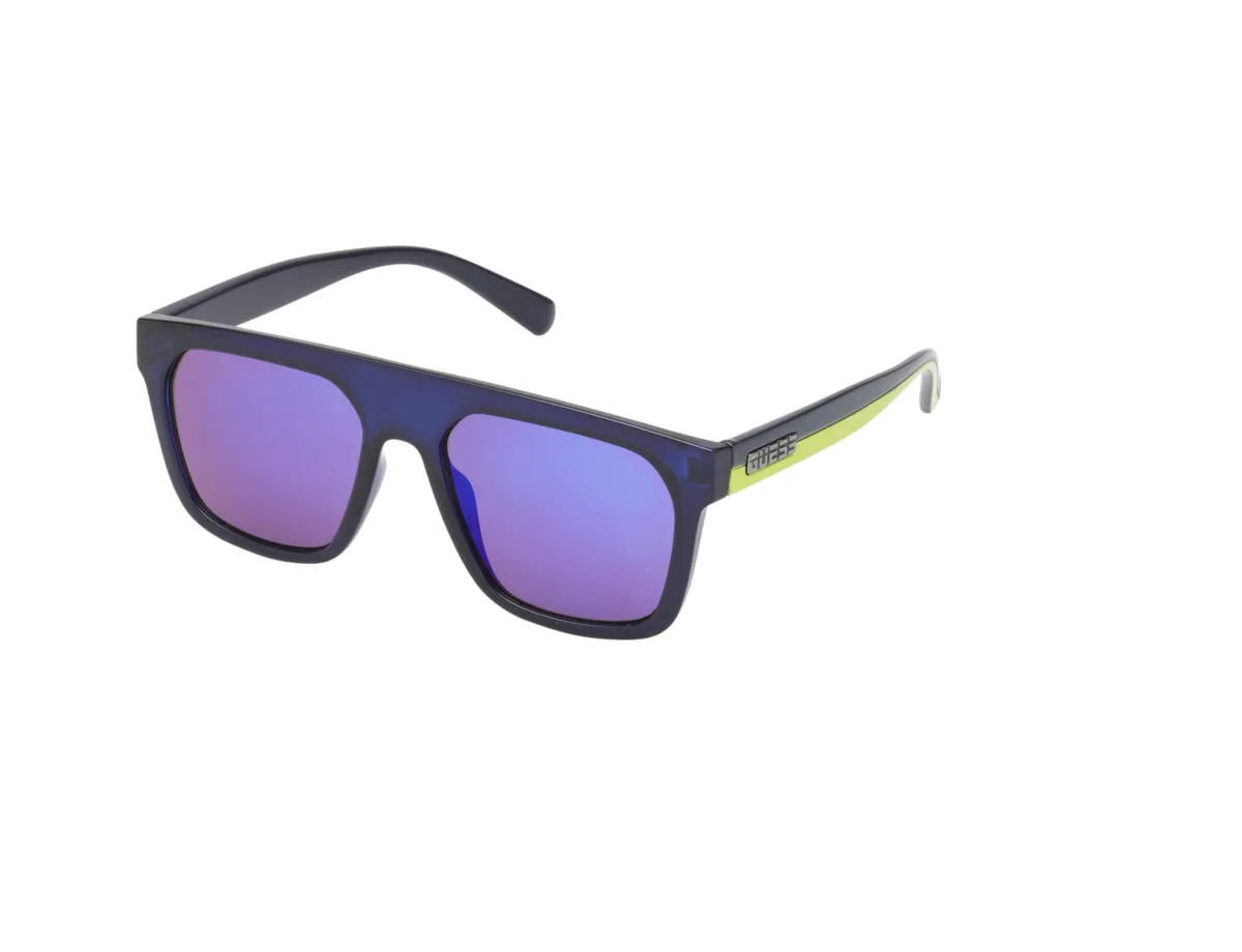 Okulary GUESS GO00068-5584C. Okulary przeciwsłoneczne, Kolor niebieski. Mężczyzna.