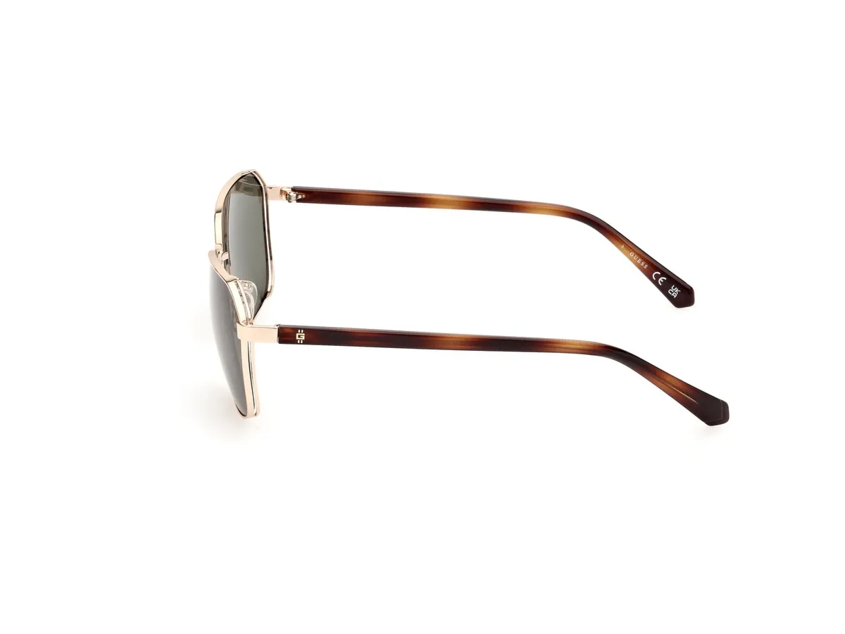 Okulary GUESS GU00117-5732N. Okulary przeciwsłoneczne, Kolor złoty. Mężczyzna.