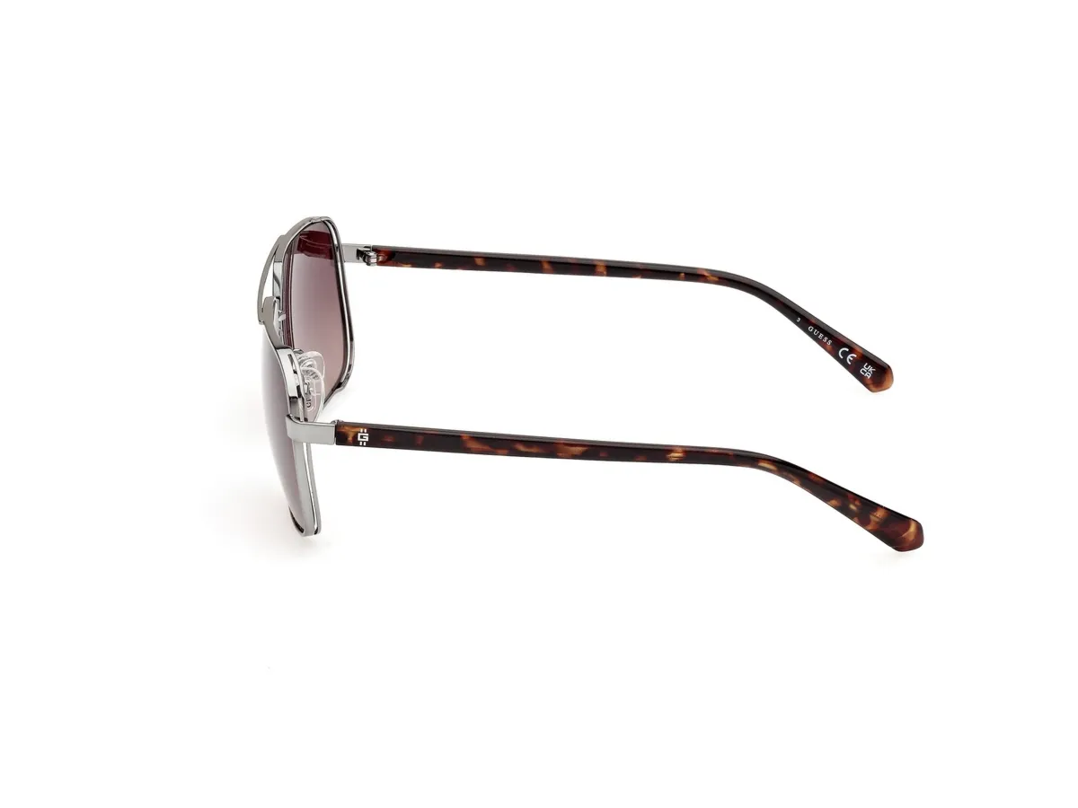Okulary GUESS GU00119-5808F. Okulary przeciwsłoneczne, Kolor szary. Mężczyzna.