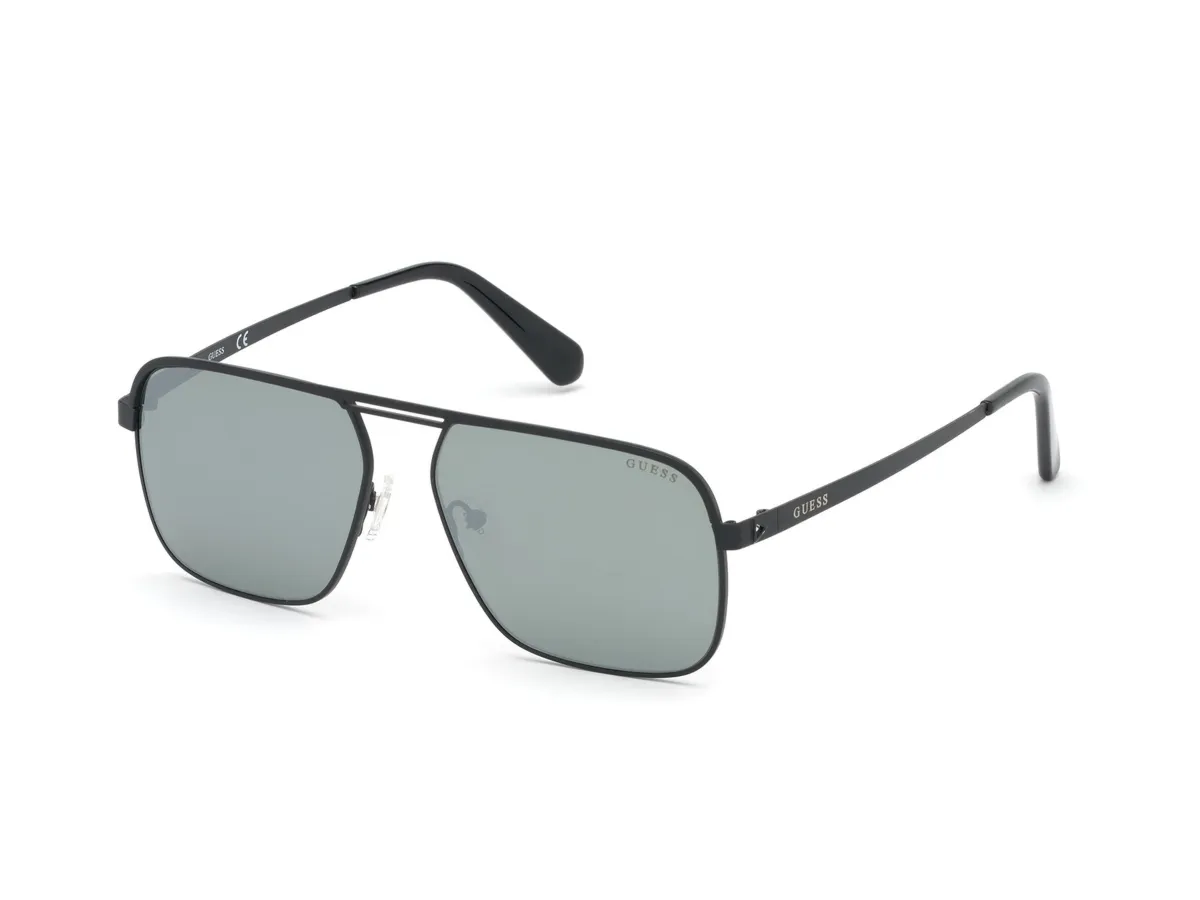 Okulary GUESS GU6939-5802Q. Okulary przeciwsłoneczne, Kolor czarny. Mężczyzna.