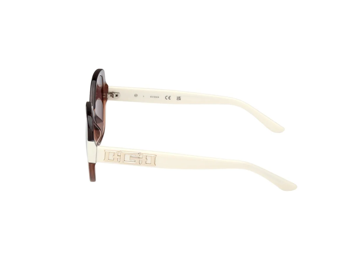 Okulary GUESS GU7911-5520Y. Okulary przeciwsłoneczne, Kolor szary. Kobieta.