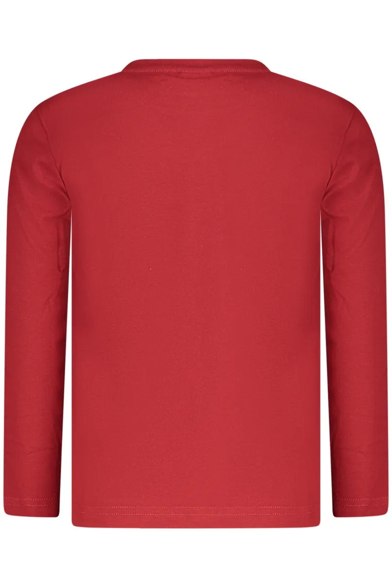 DZIECIĘCA KOSZULKA Z DŁUGIM RĘKAWEM NORTH SAILS, CZERWONA