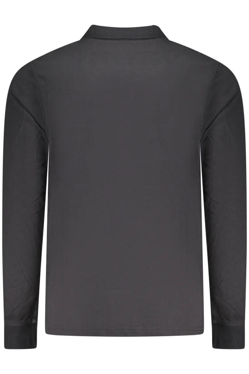 Norway 1963 MĘSKA KOSZULKA POLO Z DŁUGIM RĘKAWEM, CZARNA