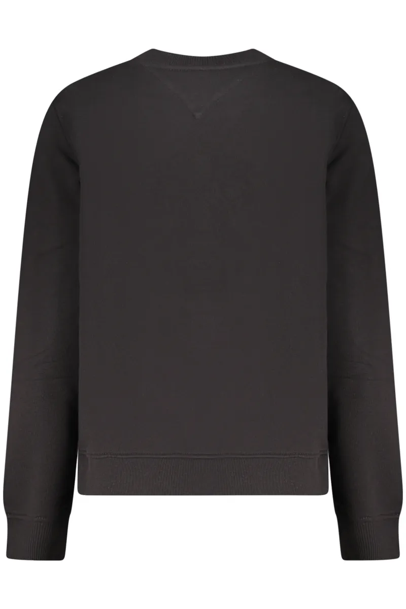 TOMMY HILFIGER CZARNA BLUZA DAMSKA Z ROZPINANYM NA ZAMEK