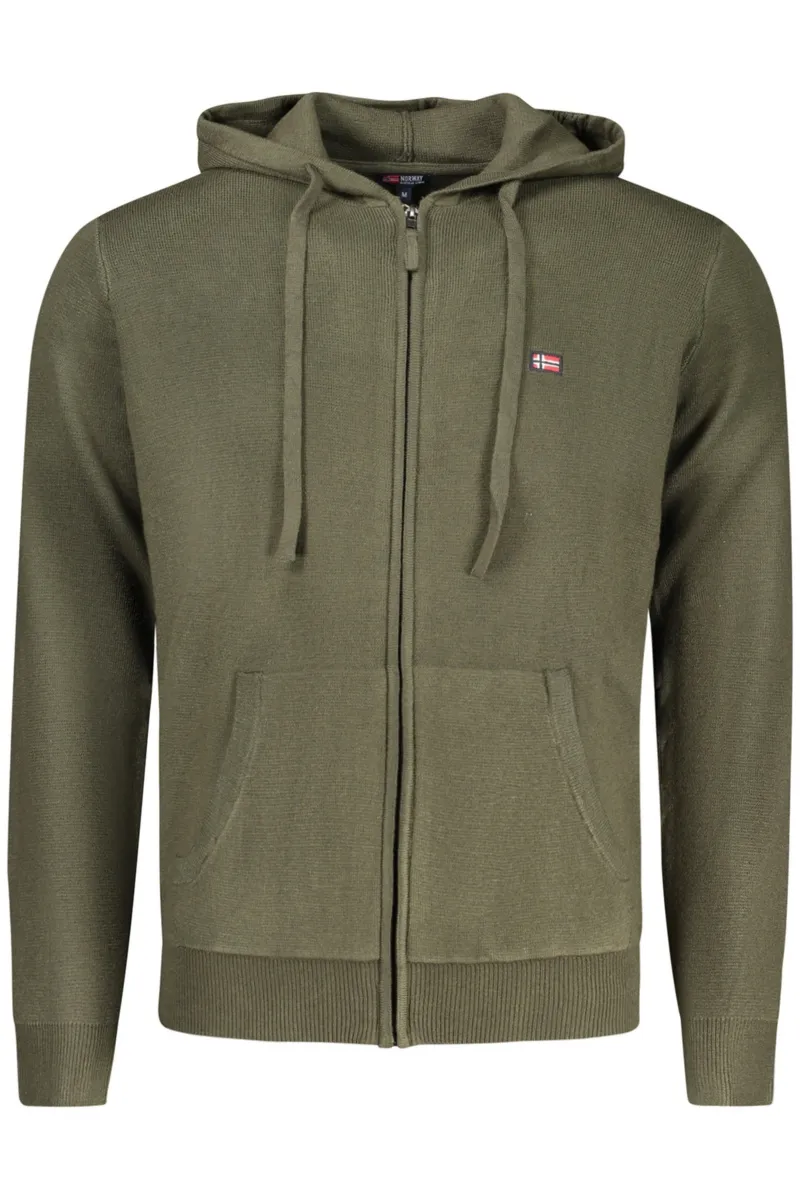 Norway 1963 ZIELONY bluza na zamek MĘSKI