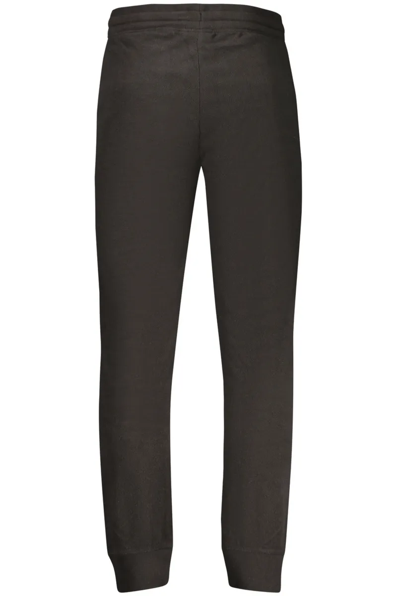 DŁUGIE, CZARNE, MĘSKIE SPODNIE GARNITUROWE US GRAND