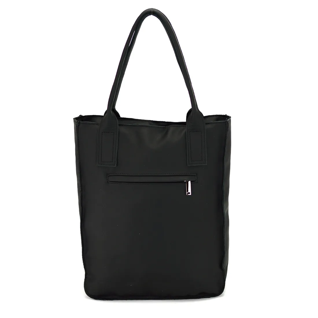 Angelo Torebka na ramię Duża damska shopperbag z kieszeniami skórzana