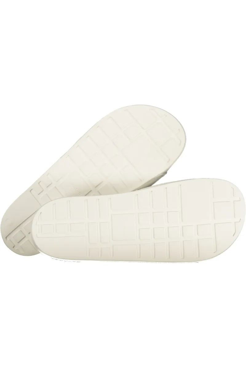 BIAŁE KAPCIE MĘSKIE CALVIN KLEIN