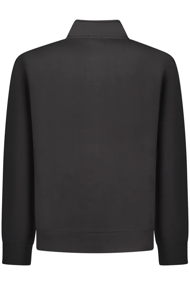 COVERI MOVING MĘSKA BLUZA Z ROZPINANYM NA ZAMEK CZARNA